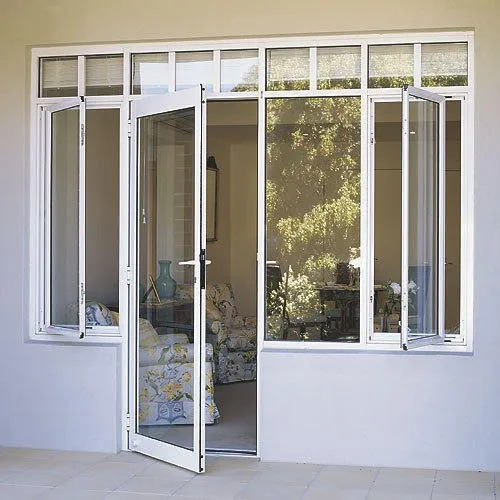 french doors with side windows
